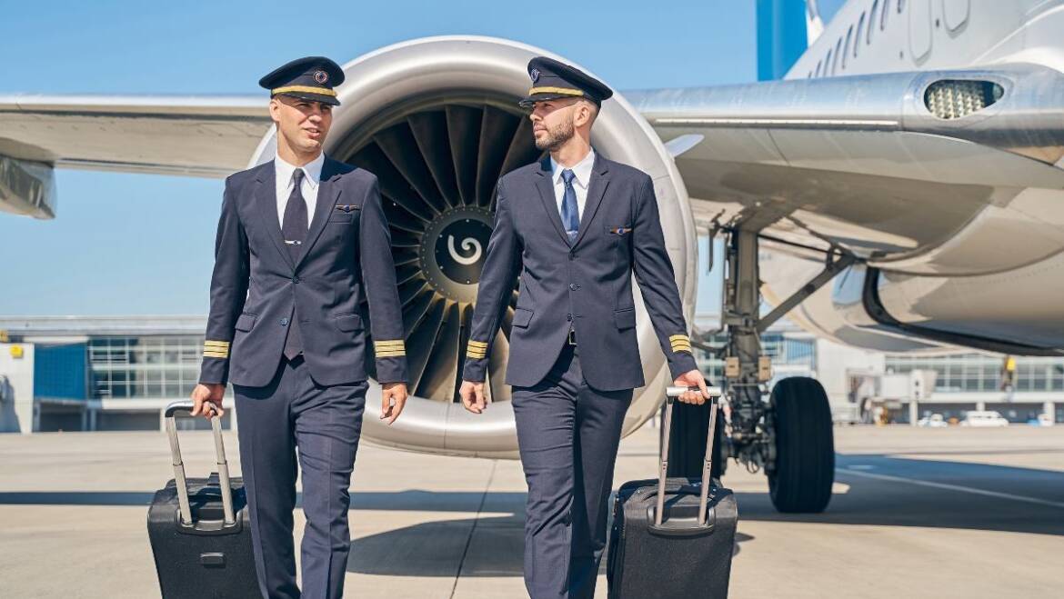 Uniformes que inspiran confianza en el aire