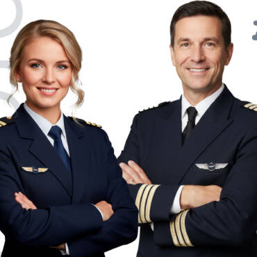 PILOTO Y AZAFATA