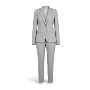 Traje Formal Dama Gris Claro Marca ZAPICO