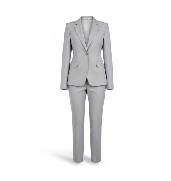 Traje Formal Dama Gris Claro Marca ZAPICO