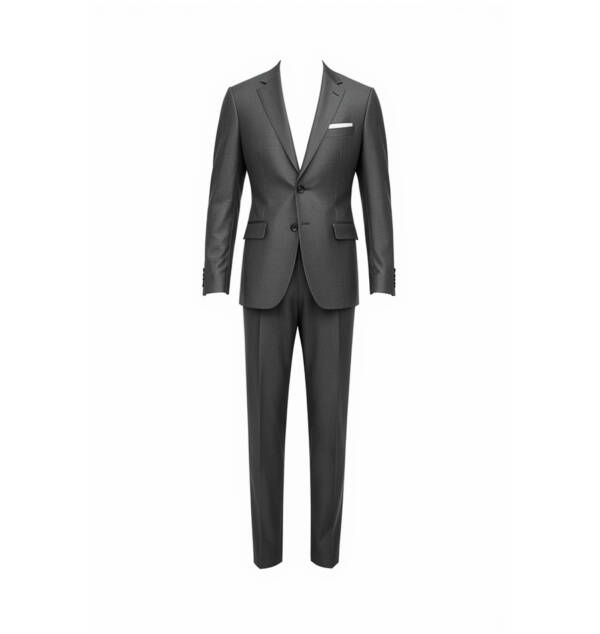 Traje Formal Caballero en Gris Oxford Marca ZAPICO